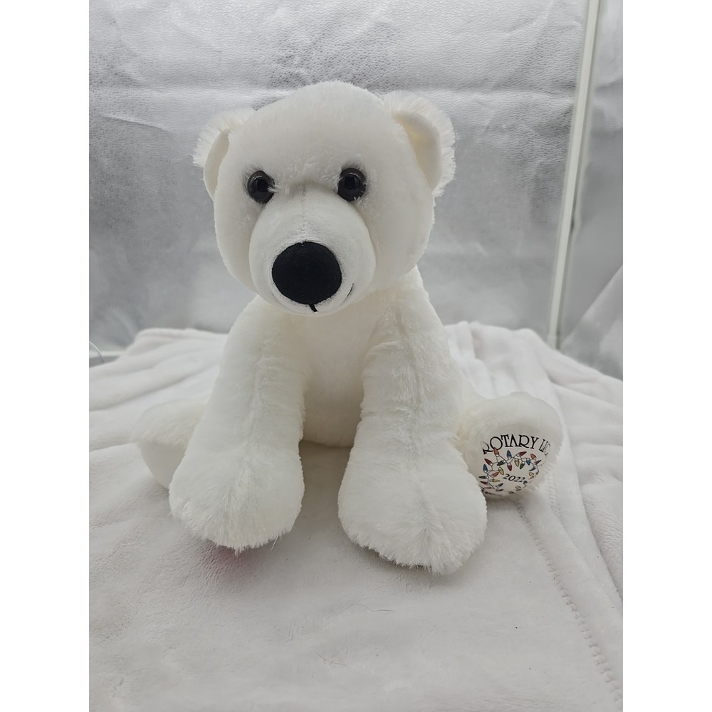 Build A Bear Snowcap Arctic 14" Polar Bear  2022 Rotary Lights